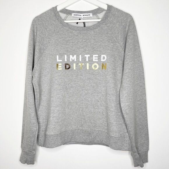 REBECCA MINKOFF Limited Edition Gray Sweatshirt  - Picture 1 of 10